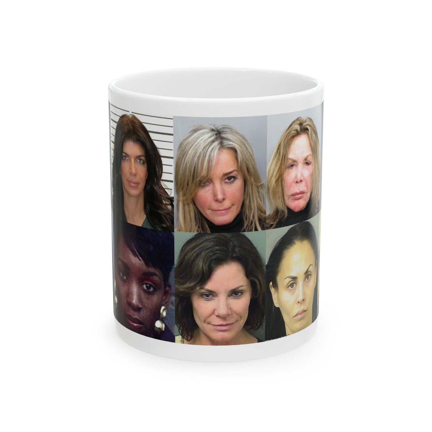 Iconic Mugshots of Bravo Ceramic Mug, (11oz)