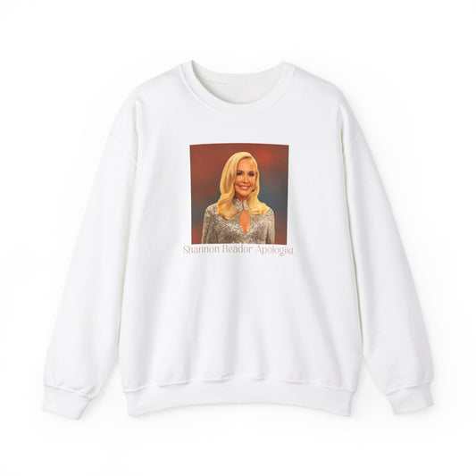 Shannon Beador Apologist Tee - Real Housewives Fan Apparel Unisex Heavy Blend™ Crewneck Sweatshirt