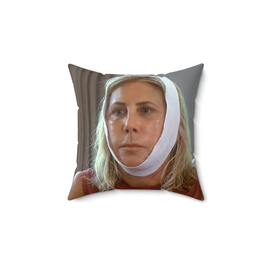 Vicky Gunvalson Novelty Funny Spun Polyester Square Pillow