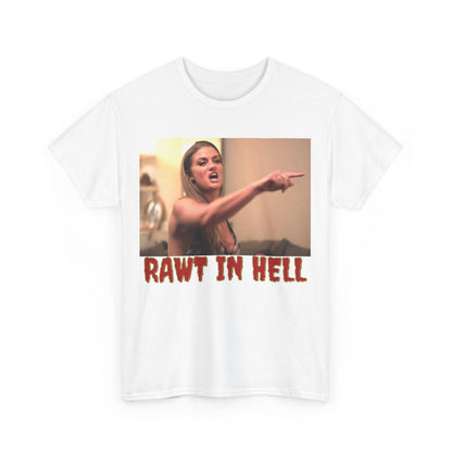 Brittany Cartwright Tee: Rot in Hell, Vanderpump Rules and the Valley Fan Merch Unisex Heavy Cotton Tee