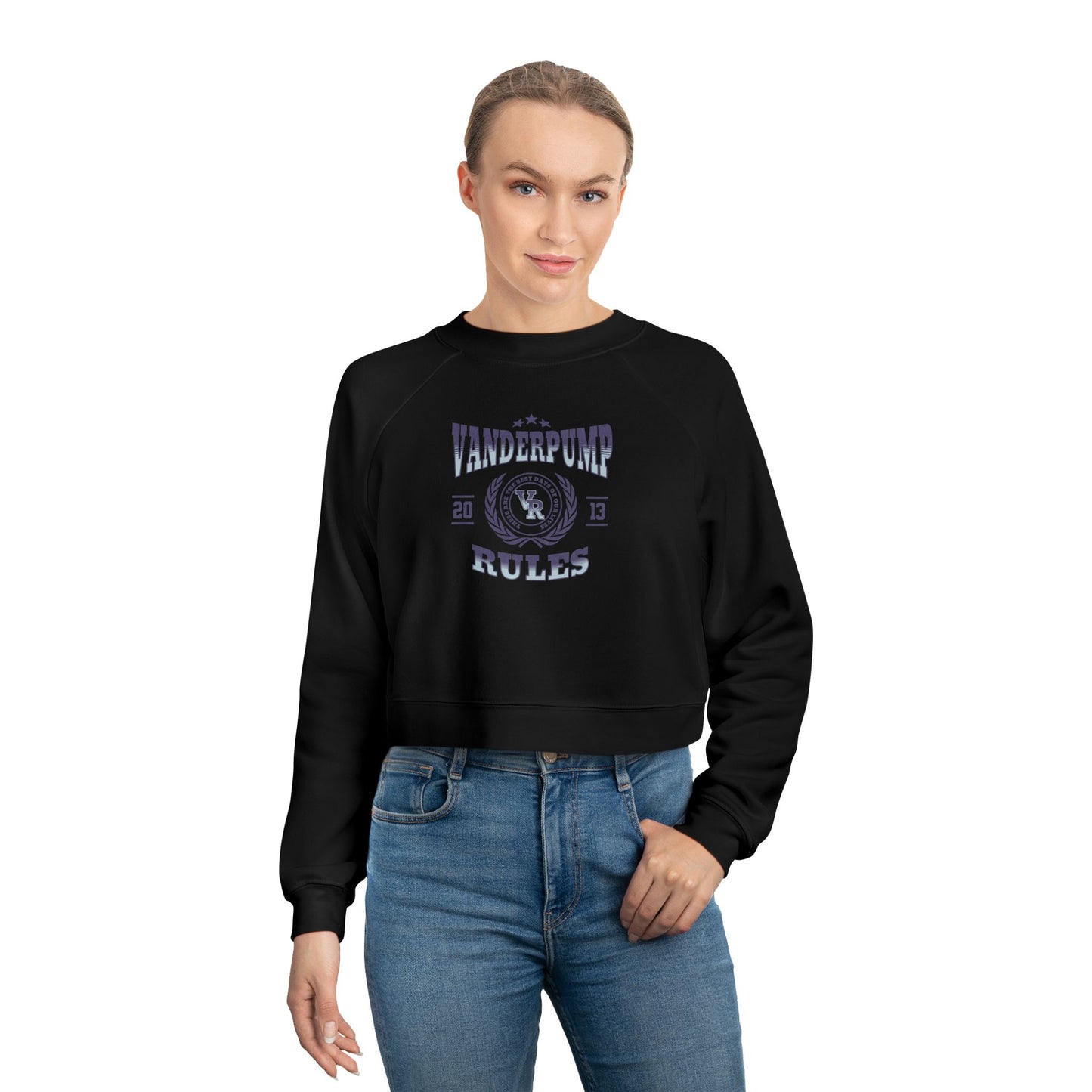 Cropped Sweatshirt, Vanderpump Rules Varsity Logo, Women's Pullover for Katie Maloney, Ariana Madix Fans, Scheana Shay, Lisa Vanderpump, Jax