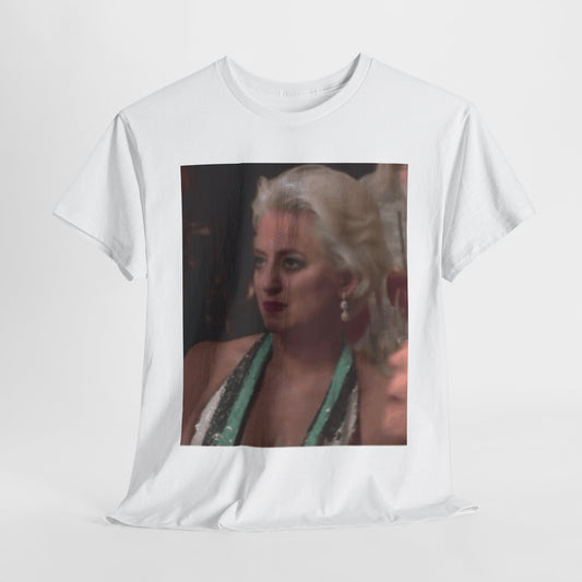 Fashion Tee: Dorinda Medley Angry Face from Real Housewives of New York City Unisex Heavy Cotton Tee