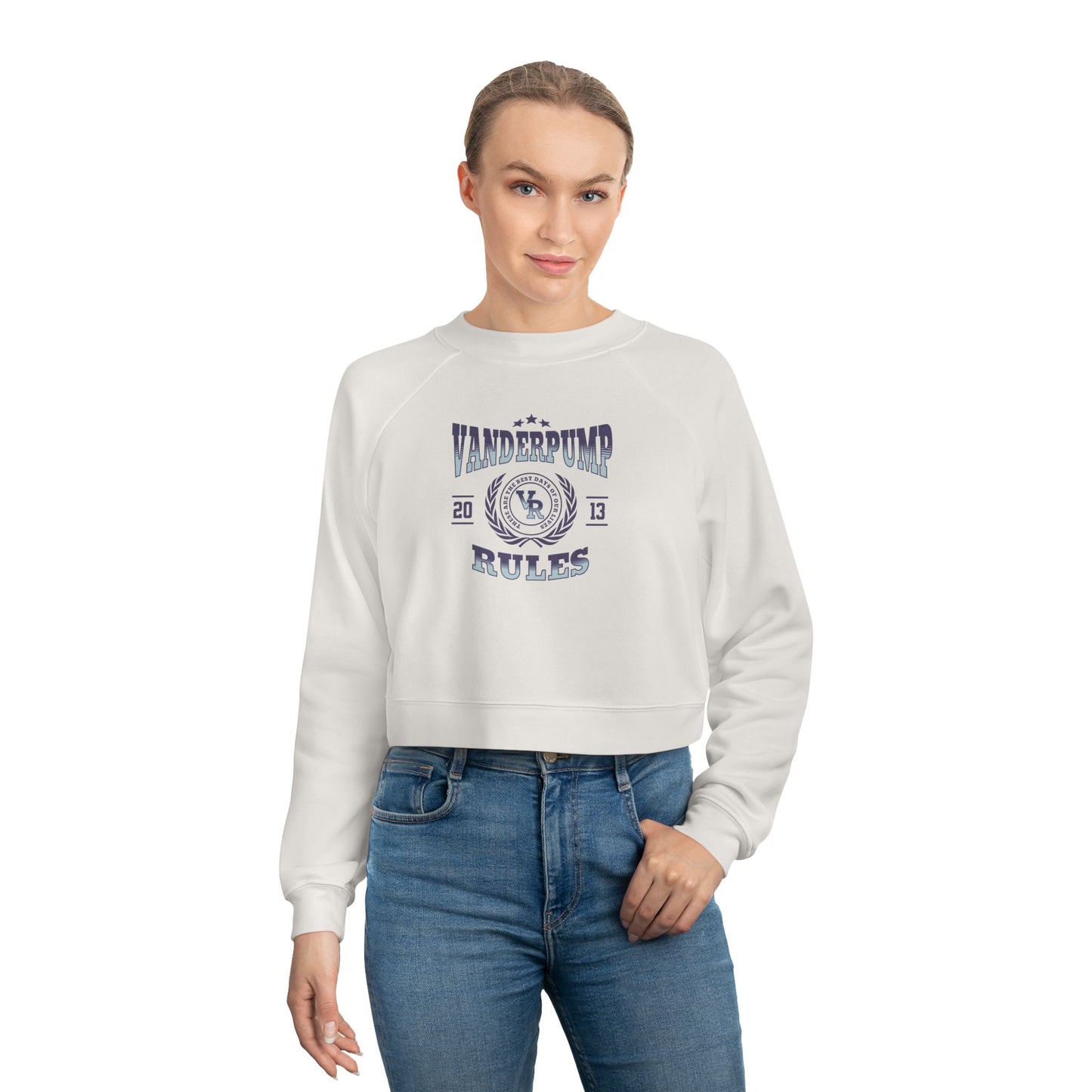 Cropped Sweatshirt, Vanderpump Rules Varsity Logo, Women's Pullover for Katie Maloney, Ariana Madix Fans, Scheana Shay, Lisa Vanderpump, Jax