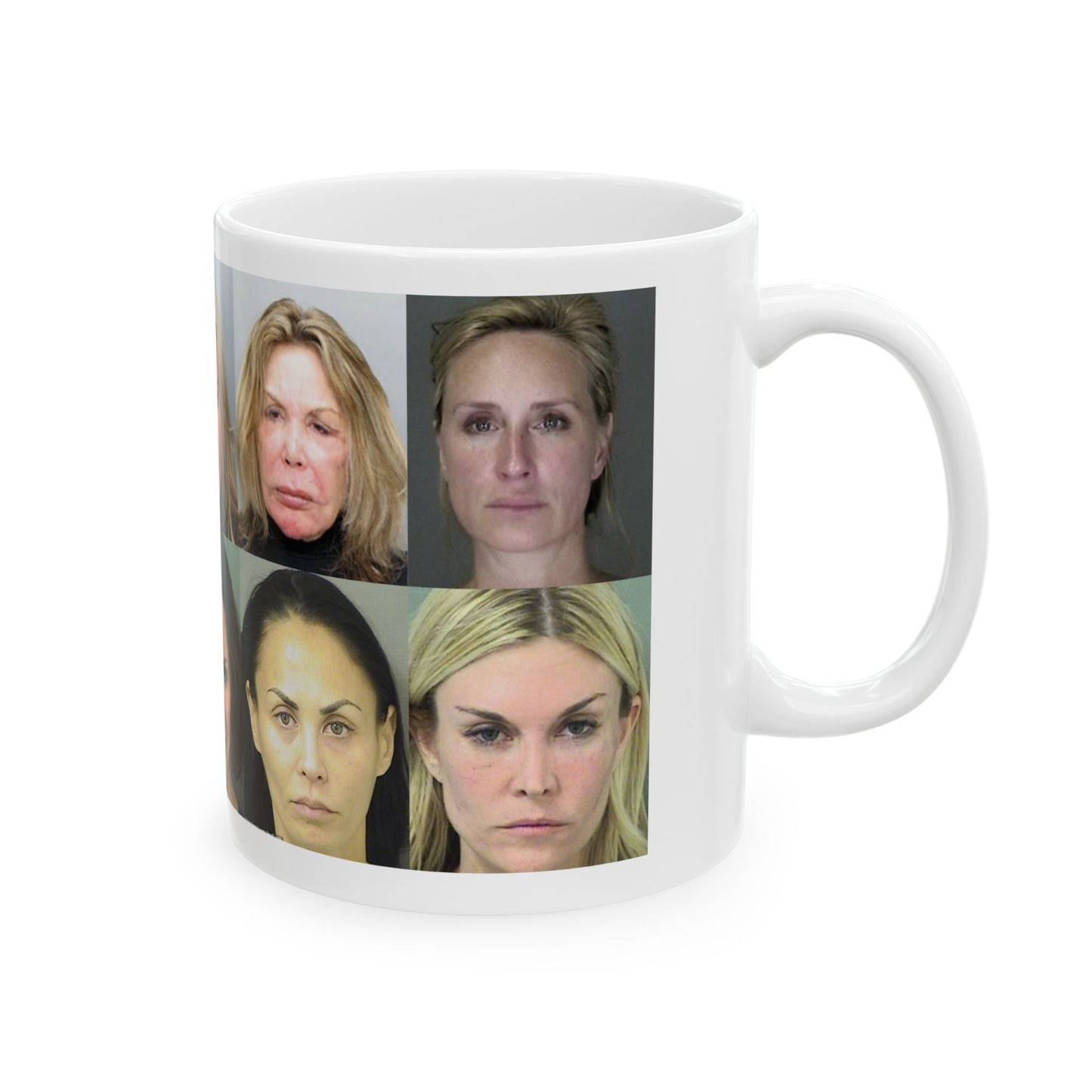 Iconic Mugshots of Bravo Ceramic Mug, (11oz)