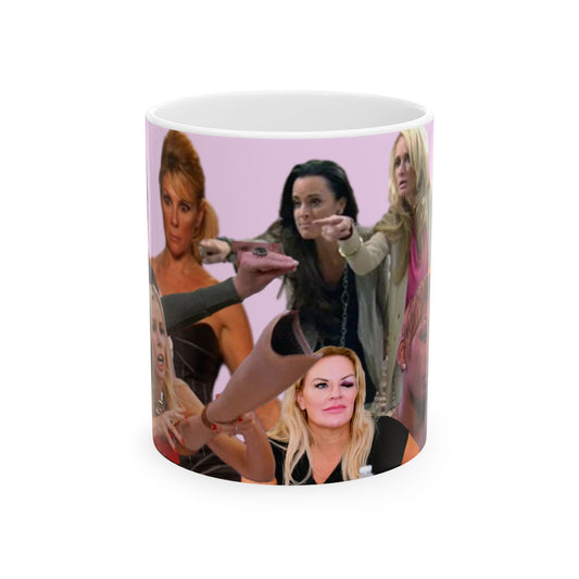 Iconic Real Housewives Ceramic Mug - Featuring Nene Leakes, Kim Richards, Kyle Richards Ceramic Mug, (11oz)