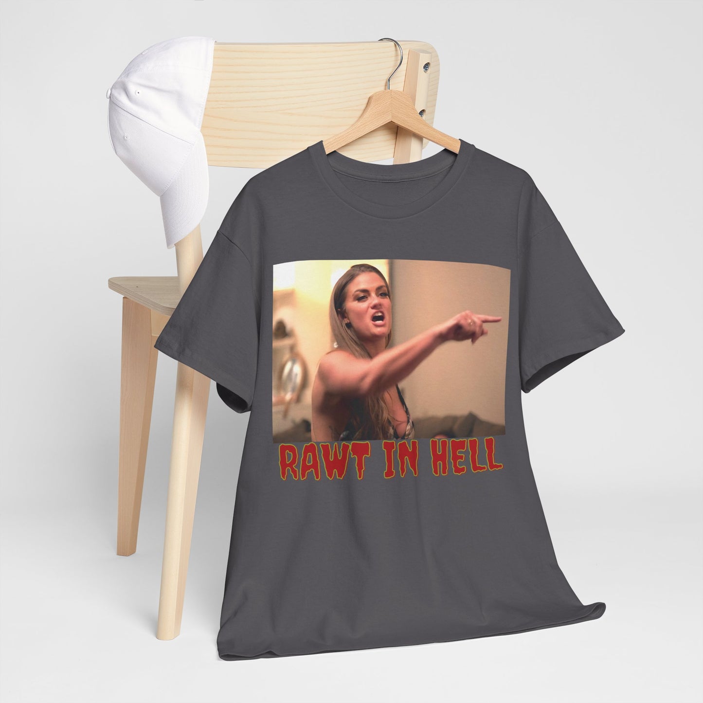 Brittany Cartwright Tee: Rot in Hell, Vanderpump Rules and the Valley Fan Merch Unisex Heavy Cotton Tee