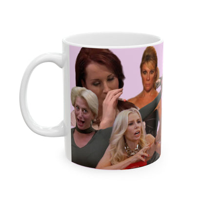 Iconic Real Housewives Ceramic Mug - Featuring Nene Leakes, Kim Richards, Kyle Richards Ceramic Mug, (11oz)